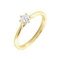 Histoire d'Or Bague Solitaire Athena Or Jaune Diamant