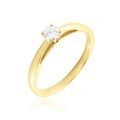 Histoire d'Or Bague Soltaire Iris Or Jaune Diamant