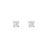 Histoire d'Or Boucles D'oreilles Puces One Or Jaune Diamants