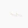 Histoire d'Or Boucles D'oreilles Puces One Or Jaune Diamants