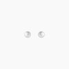 Histoire d'Or Boucles D'oreilles Puces Or Blanc Fidelia