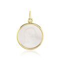 Histoire d'Or Pendentif Marie Or Jaune Nacre