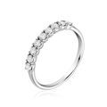 Alliances sur Grenoble : Histoire d'Or Demi Alliance Hera Platine Blanc Diamant