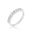 Histoire d'Or Demi Alliance Hera Platine Blanc Diamant