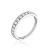 Histoire d'Or Demi Alliance Rhea Platine Blanc Diamant