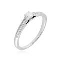Histoire d'Or Bague Finella Platine Blanc Diamant