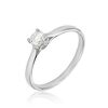 Histoire d'Or Bague Solitaire One Platine Blanc Diamant