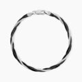 Histoire d'Or Bracelet Ehud Argent Bicolore