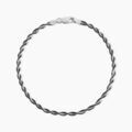 Histoire d'Or Bracelet Abie Torsade Argent Bicolore