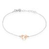 Histoire d'Or Bracelet Argent Bicolore Toyo