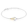 Histoire d'Or Bracelet Fethi Argent Bicolore
