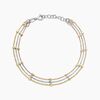 Histoire d'Or Bracelet Daralea Argent Tricolore