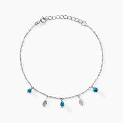 Histoire d'Or Bracelet Darcie Argent Blanc Turquoise