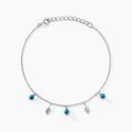 Histoire d'Or Bracelet Darcie Argent Blanc Turquoise