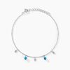 Histoire d'Or Bracelet Adiva Argent Blanc Turquoise