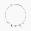 Histoire d'Or Bracelet Adiva Argent Blanc Turquoise