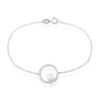 Histoire d'Or Bracelet Marthe Argent Blanc Perle De Culture Et Oxyde De Zirconium