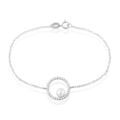 Histoire d'Or Bracelet Marthe Argent Blanc Perle De Culture Et Oxyde De Zirconium