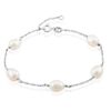 Histoire d'Or Bracelet Perlita Argent Blanc Perle De Culture