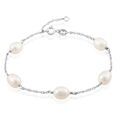 Histoire d'Or Bracelet Perlita Argent Blanc Perle De Culture