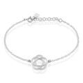Histoire d'Or Bracelet Constellation Argent Blanc