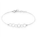 Histoire d'Or Bracelet Bulle Argent Blanc