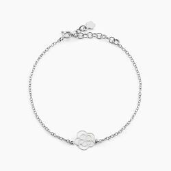 Histoire d'Or Bracelet Paprika Argent Blanc