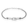 Histoire d'Or Bracelet Yutan Argent Blanc