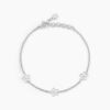 Histoire d'Or Bracelet Tinou Argent Blanc