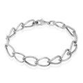 Bracelets sur Grenoble : Histoire d'Or Bracelet Christia Argent Blanc