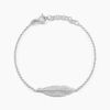Histoire d'Or Bracelet Euriell Argent Blanc