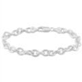 Bracelets sur Grenoble : Histoire d'Or Bracelet Carola Argent Blanc