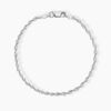 Histoire d'Or Bracelet Ciana Torsade Diamante Argent Blanc