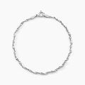 Histoire d'Or Bracelet Ciana Torsade Diamante Argent Blanc