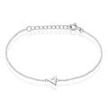 Histoire d'Or Bracelet Severine Argent Blanc
