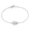 Histoire d'Or Bracelet Sarah Argent Blanc