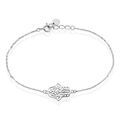 Histoire d'Or Bracelet Sarah Argent Blanc