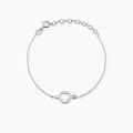 Bracelets sur Grenoble : Histoire d'Or Bracelet Elenza Argent Blanc