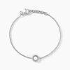 Histoire d'Or Bracelet Peytone Argent Blanc