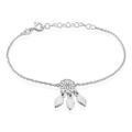 Bracelets sur Grenoble : Histoire d'Or Bracelet Ida Argent Blanc