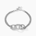 Histoire d'Or Bracelet Abassia Argent Blanc