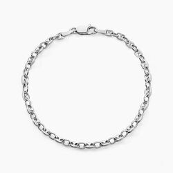 Histoire d'Or Bracelet Carrus Argent Blanc