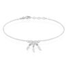 Histoire d'Or Bracelet Argent Blanc Sebastina
