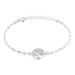 Histoire d'Or Bracelet Argent Blanc Buccinarie