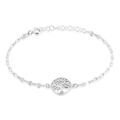Histoire d'Or Bracelet Argent Blanc Buccinarie