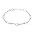 Histoire d'Or Bracelet Argent Blanc Suzy