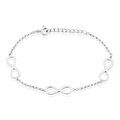 Histoire d'Or Bracelet Aliya Argent Blanc Rhodi&eacute;