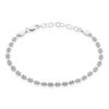 Histoire d'Or Bracelet Ashlee Argent Blanc