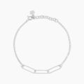 Bracelets sur Grenoble : Histoire d'Or Bracelet Chiarina Argent Blanc