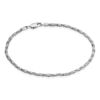 Histoire d'Or Bracelet Maille Azul Argent Blanc